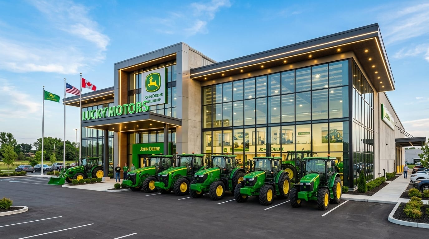 Lucky Motors John Deere Dealership Showroom